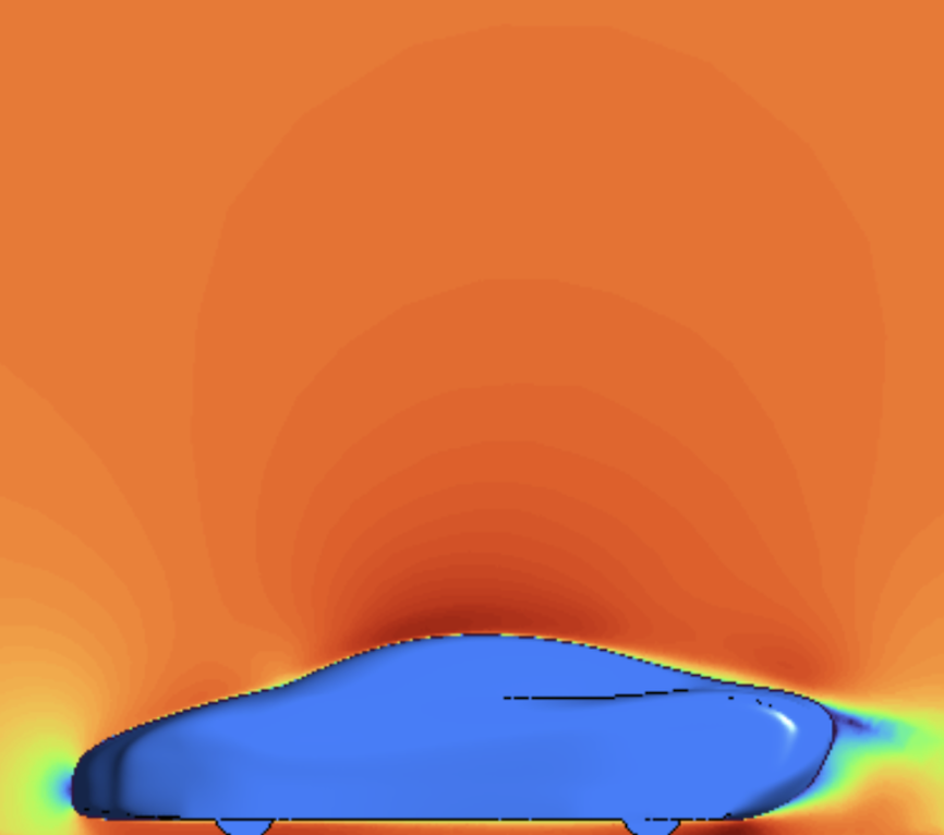 Electric vehicle CFD project