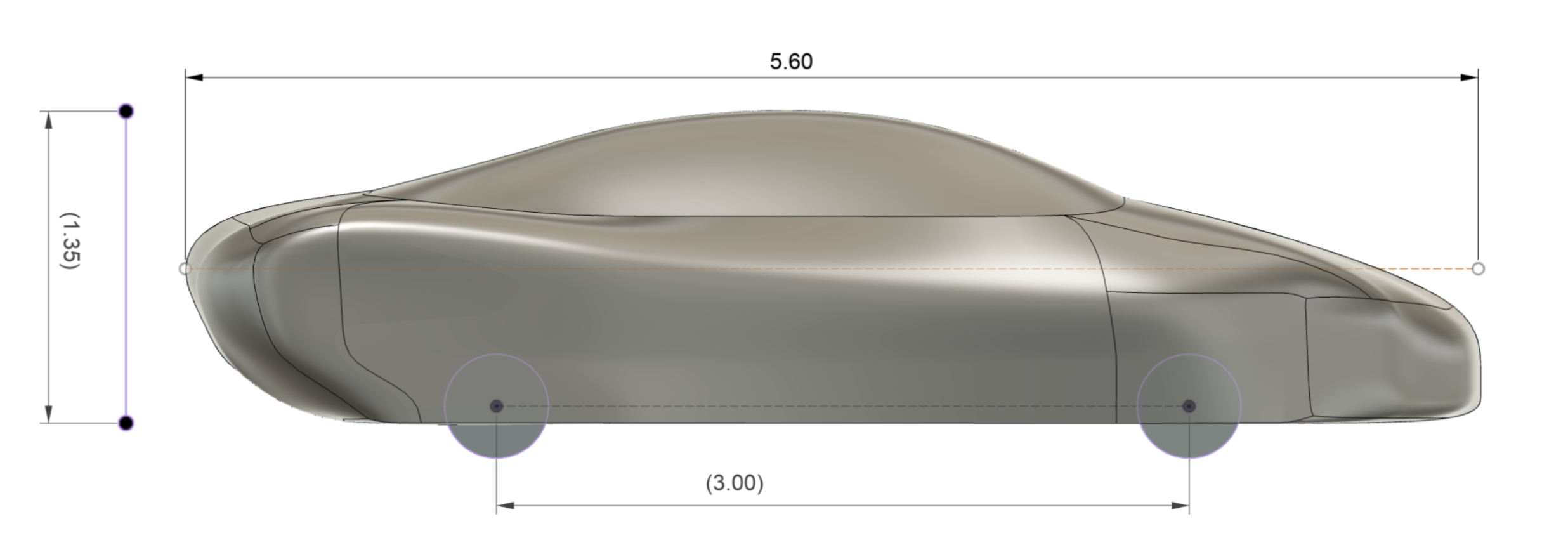 Refined design dimensions