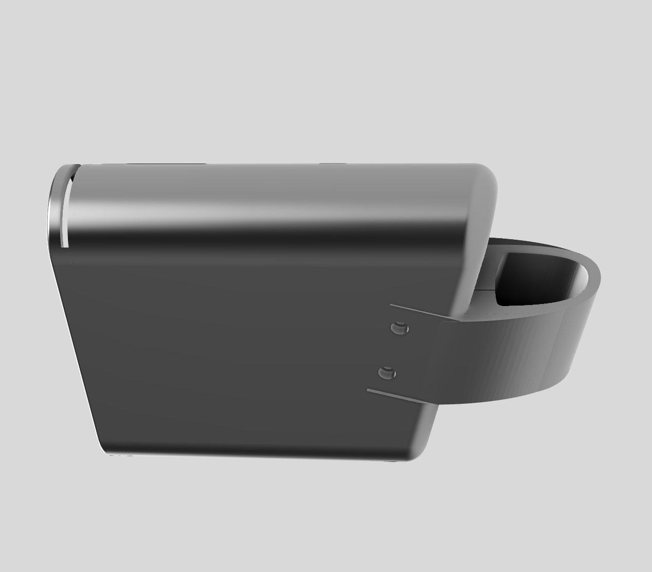 Side CAD view