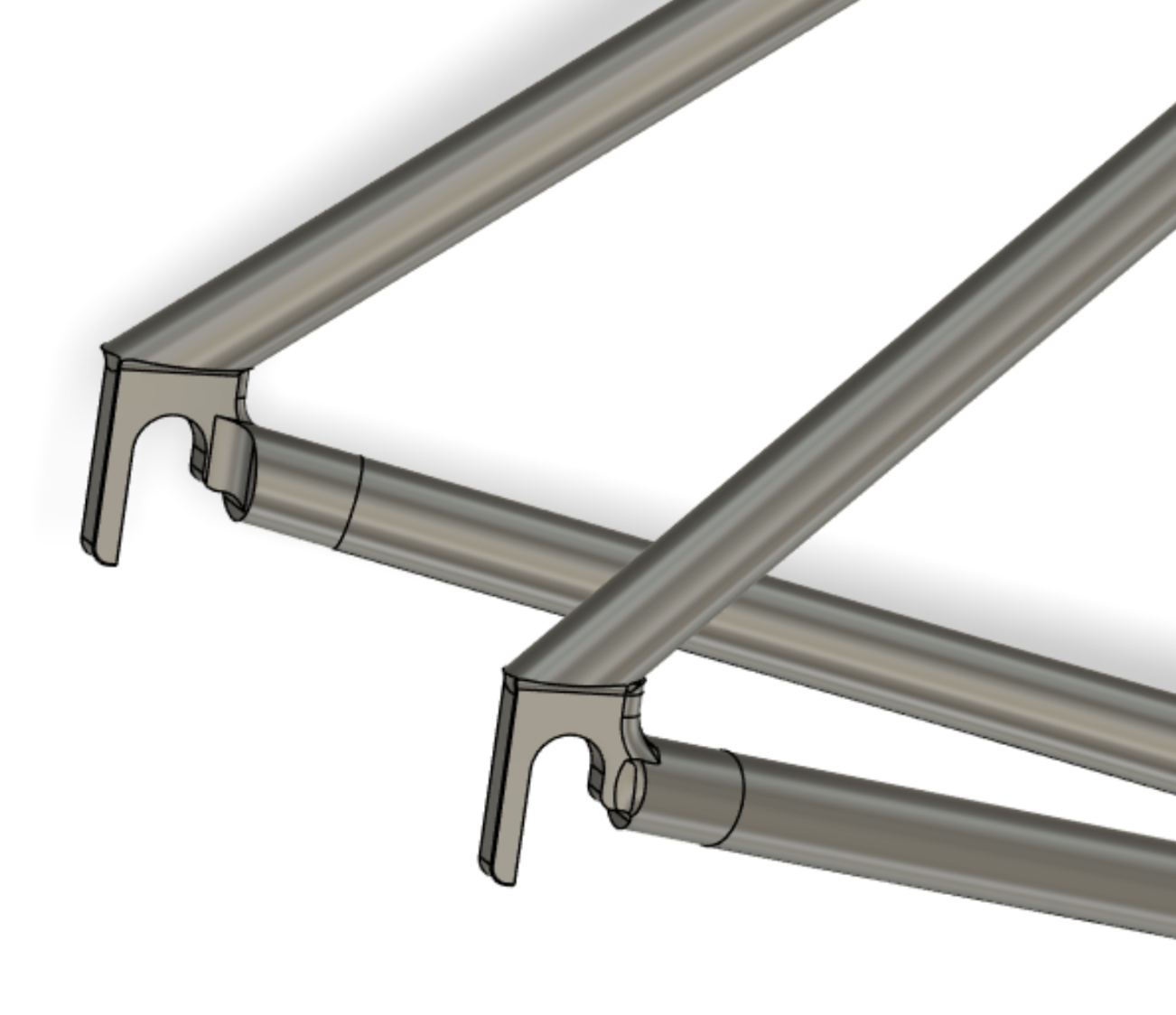 Refined bike frame dropouts
