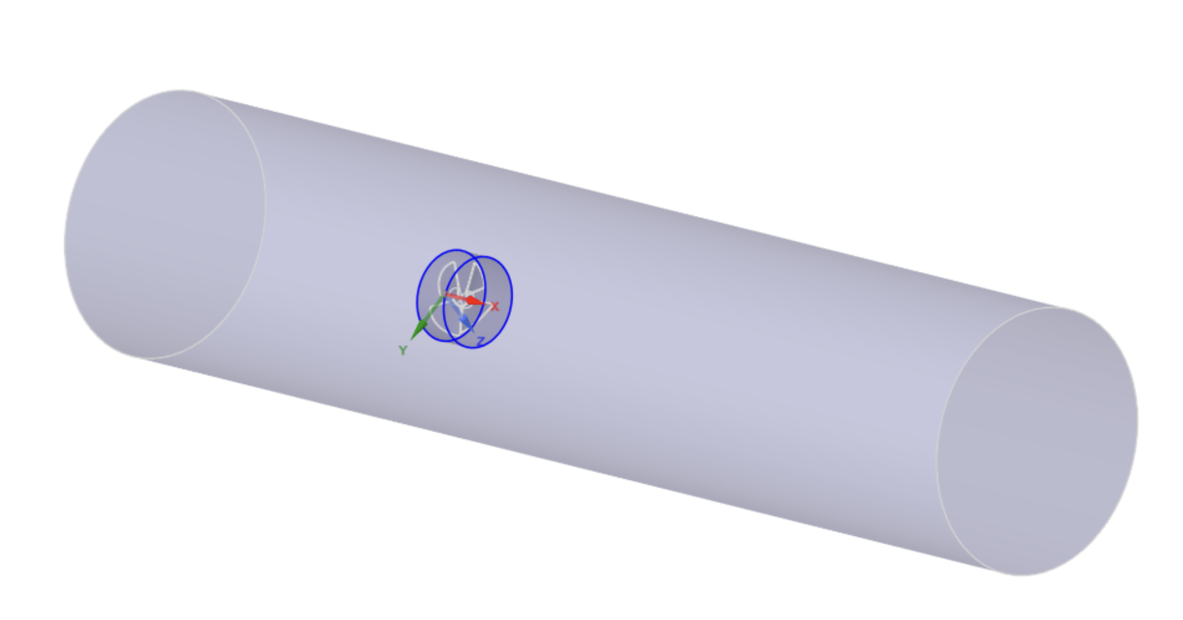 Fan computational domain