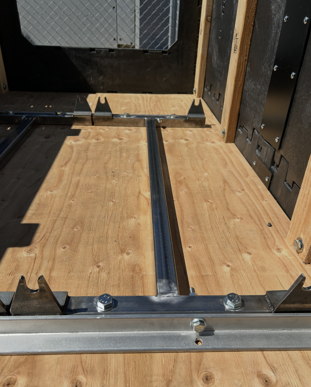 Updated crate interior and installation method
